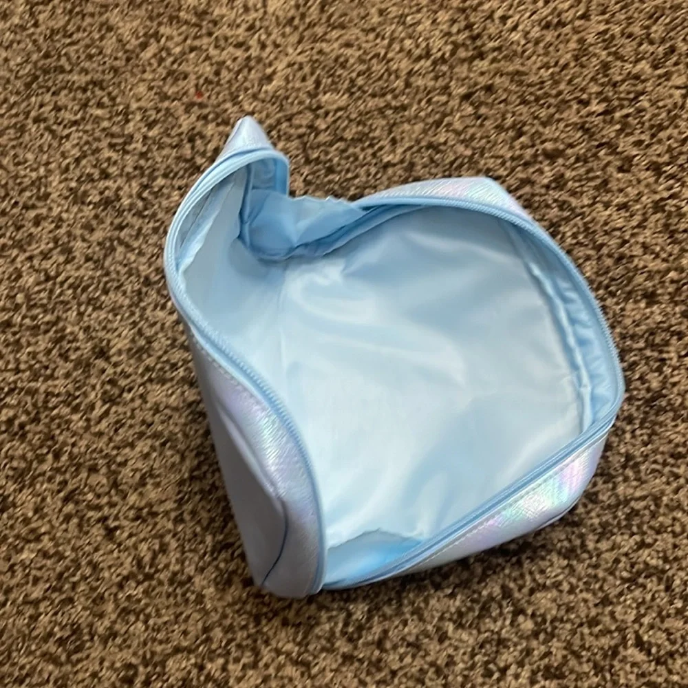 Blue Makeup Bag